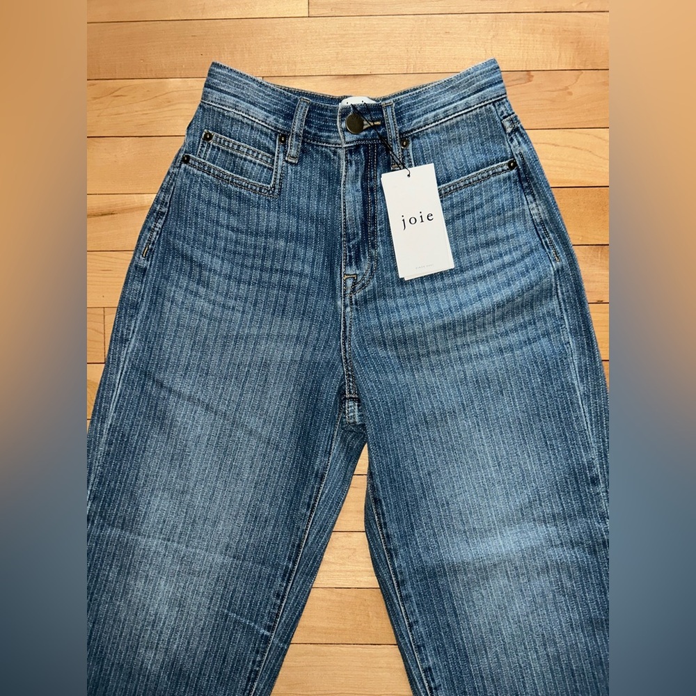 NEW ! NWT JOIE Cordelia High Rise Slouchy Ankle Jean Soho Wash Size 23